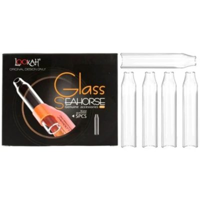 Lookah seahorse Glass Replacement (5Pack)- Clear