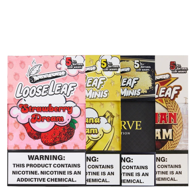 Loose Leaf - Wraps Mini's (5 Wraps) (8-Pack)