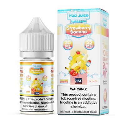 Pod Juice Strawberry Banana Freeze - 30ml