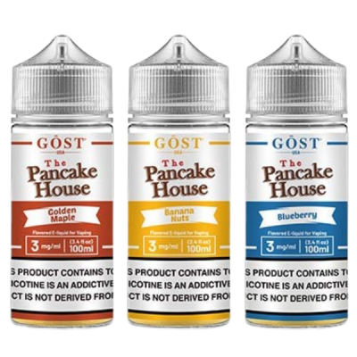 GOST Pancake House E-Liquid 100ml (FREEBASE)