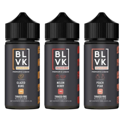 BLVK Hundred E-Liquid 100ml (FREEBASE)