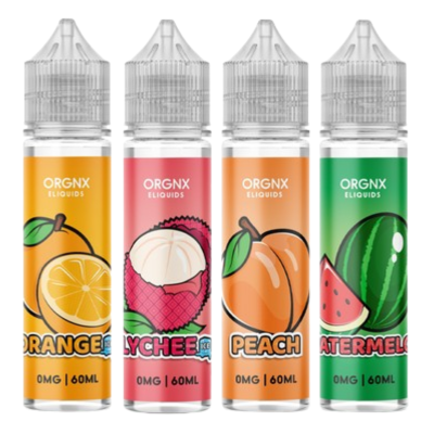 ORGNX E-Liquids 60ml (FREEBASE)