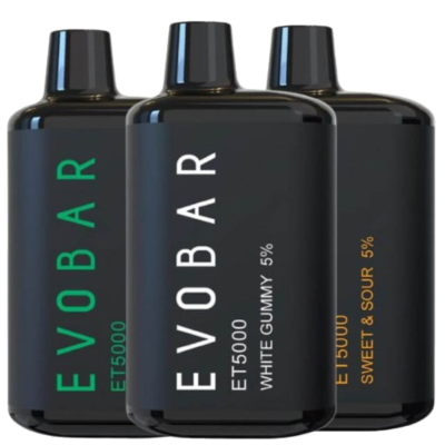 EVO Bar Black Edition ET5000 Disposable - (10 Pack)