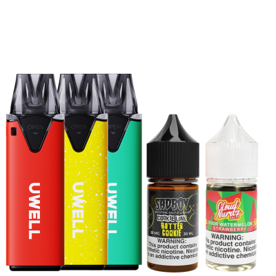 Uwell V6 Disposable Device + Daddy?s Vapor Salt 30ml