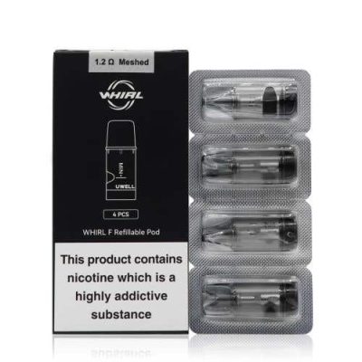 Uwell WHIRL F Replacement Pods - (4 Pack)